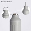 Beast Health Dual Cap Stainless Steel Hydration Bottle 25oz - 3 of 4