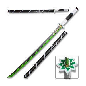 Edgework Imports Demon Slayer Sanemi Shinazugawa 41 Inch Foam Replica Samurai Sword - 1 of 2