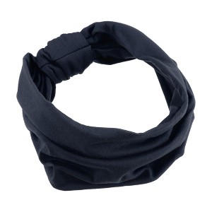 Unique Bargains Polyester Cotton Sweatbands Stretchy Moisture Wicking Headband for Fitness Sport 1 PCS - 1 of 4