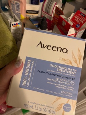 Aveeno soothing bath store treatment target