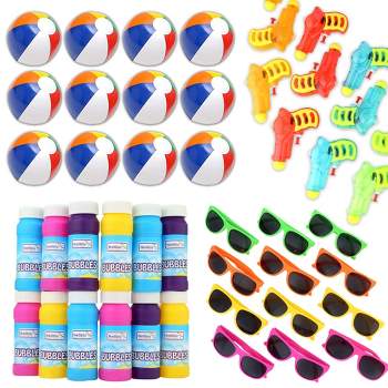 Neliblu Kids Sunglasses Party Favors 80s Style Sun Glasses for Beach and Pool Parties Carnival Prizes Party Favors Party Toys Bulk Pack Neon