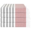 American Soft Linen 4 Piece Turkish Peshtemal Beach Towel Set, Light Weight Peshtemal Beach Pool Towels - 2 of 4