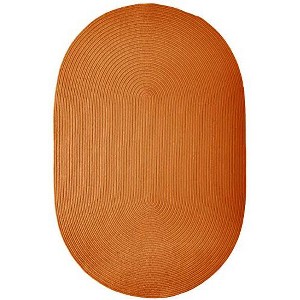 Colonial Mills Boca Raton - Rust 5 Ft x7 Ft Oval Rug Indoor/Outdoor 100% Polypropylene - 1 of 4