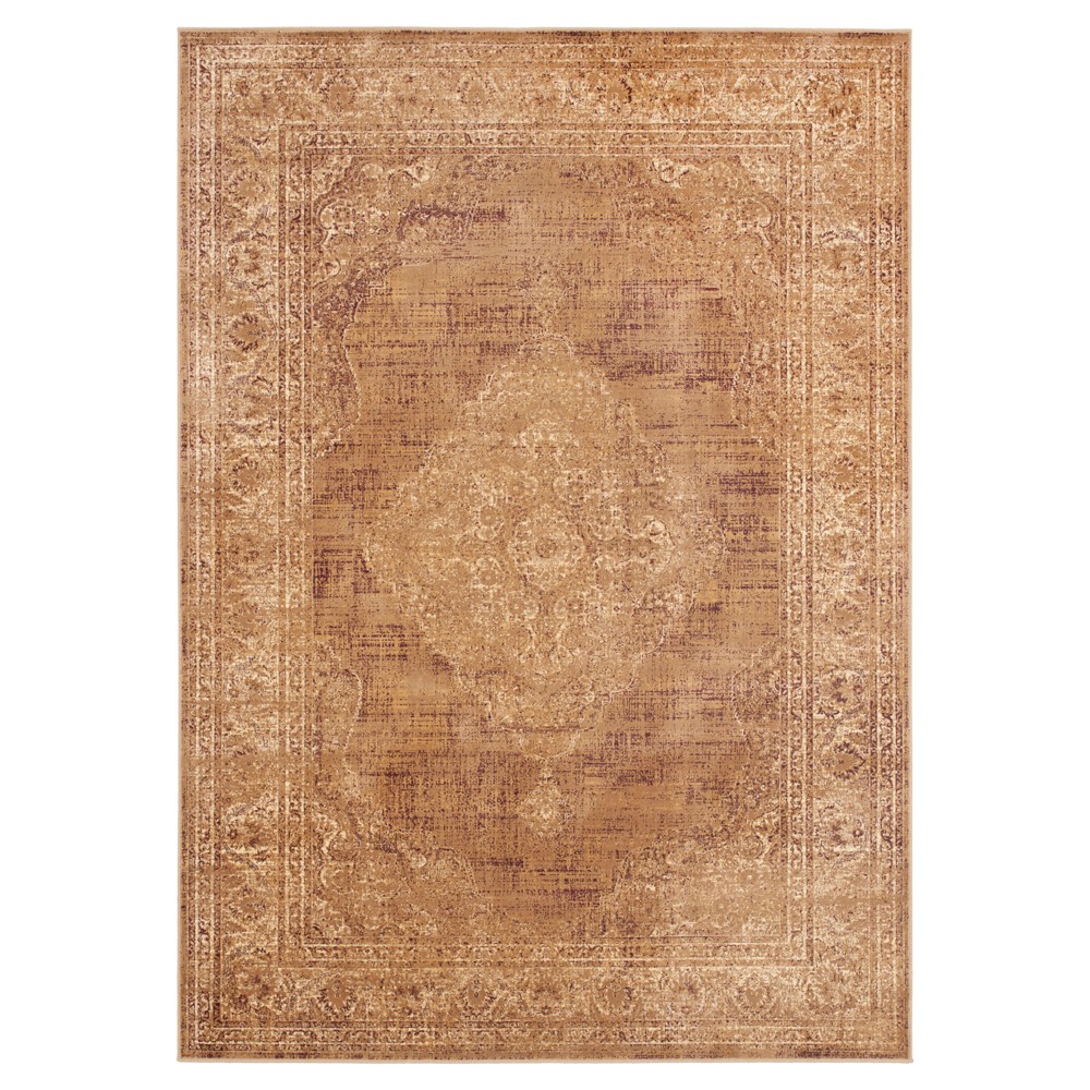 Soft Taupe Adalene Vintage Inspired Rug (5'3inx7'6in) - Safavieh