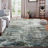 Modern Abstract Washable Area Rugs, Non Slip Contemporary Printed Accent Rug, Ultra-Soft Low Pile Indoor Carpet for Living Room Bedroom Office - 3 of 4