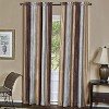 GoodGram Royal Ombre Crushed Semi Sheer Complete 3 Pc. Window Curtains & Scarf Set - 3 of 3