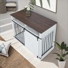 Akoasm Large Spacious Dog Cage-White - 4 of 4