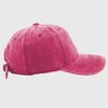 Anna-Kaci Women's Vintage Washed Baseball Cap with Heart Embroidery - 3 of 4