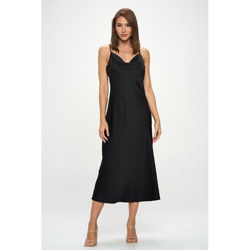 West K Women's Virginia Slip Dress - Medium - Black : Target
