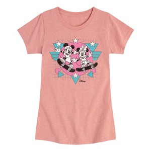 Girls' - Disney - Mickey & Friends Fitted Short Sleeve Graphic T-Shirt - 1 of 4