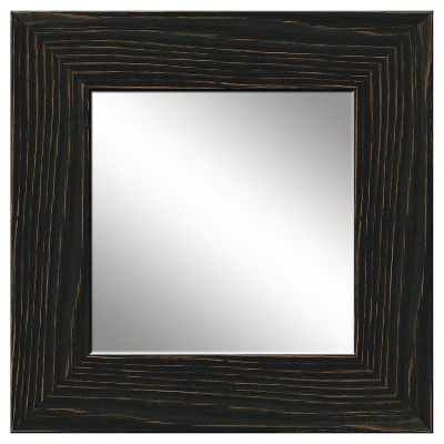 20" x 20" Wood Square Decorative Mirror - PTM Images