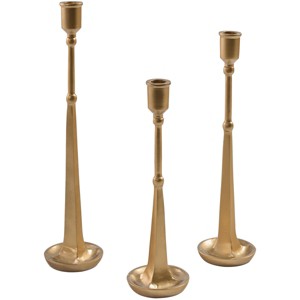 Park Designs Golden Candlesticks Set of 3 - 1 of 4
