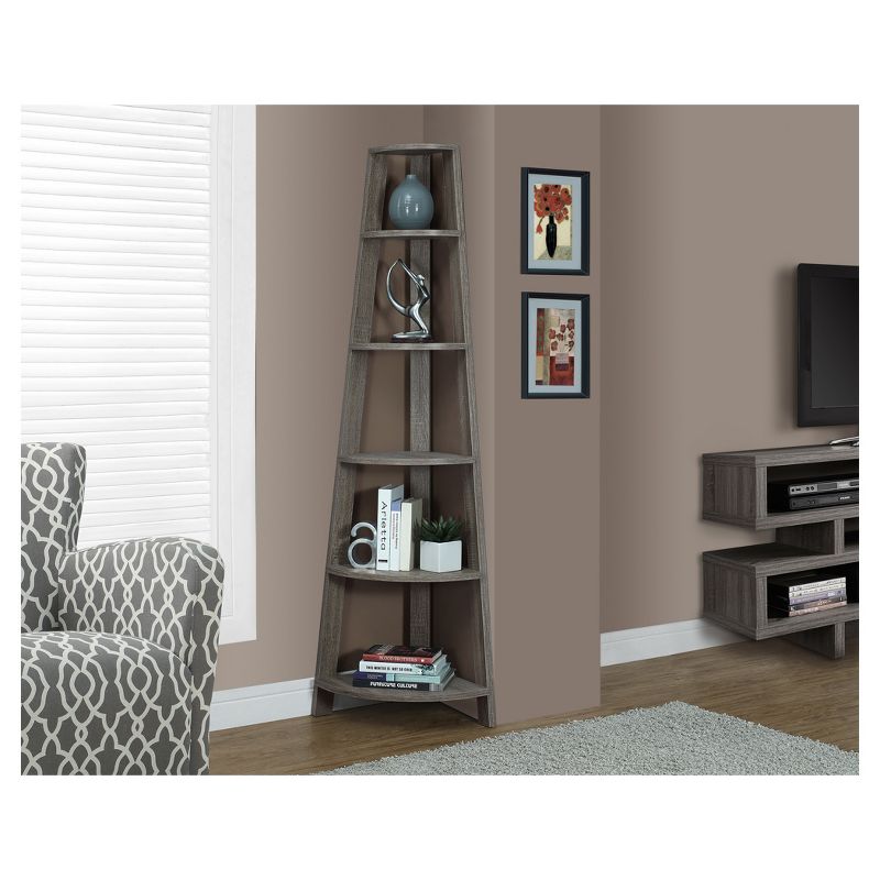 Bookcase with Corner Accent &#201;tag&#232;re 60" - EveryRoom&#174;, 3 of 7