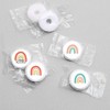 Big Dot of Happiness Hello Rainbow - Boho Baby Shower and Birthday Party Round Candy Sticker Favors - Labels Fits Chocolate Candy (1 sheet of 108) - 3 of 4