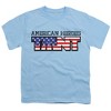 Teenage Mutant Ninja Turtles American Heroes 4Th Of July Kids T Shirt For Youth, Light Blue - 2 of 4