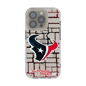 NFL AFC Teams Brick Wall Clear Cell Phone Case for Apple iPhone - 1 of 4