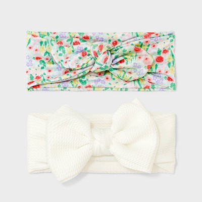 Image of Baby Girls' 2pk Soft Headbands - Cat & Jack™