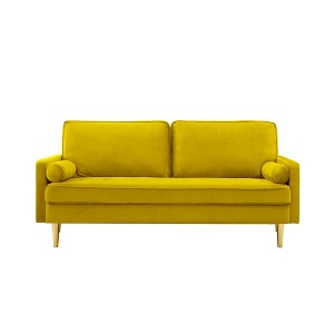 Maliang 65" Lovesat Velvet Sofa - 1 of 4