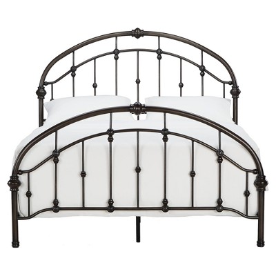 Queen Darby Metal Bed Bronzed Black - Inspire Q : Target