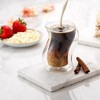 JoyJolt Pivot Double Wall Coffee Tea Glasses - Set of 2 Double Wall Cocktail Glasses Tumbler - 8 oz - 2 of 4