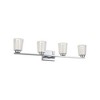 Artcraft Lighting Dalton 4 - Light Vanity in  Chrome - 3 of 4