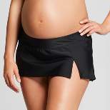 Maternity Swim Skirt - Isabel Maternity by Ingrid & Isabel™ Black