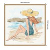 Amanti Art Bathing Beauties II by Anne Tavoletti Framed Canvas Wall Art - 4 of 4