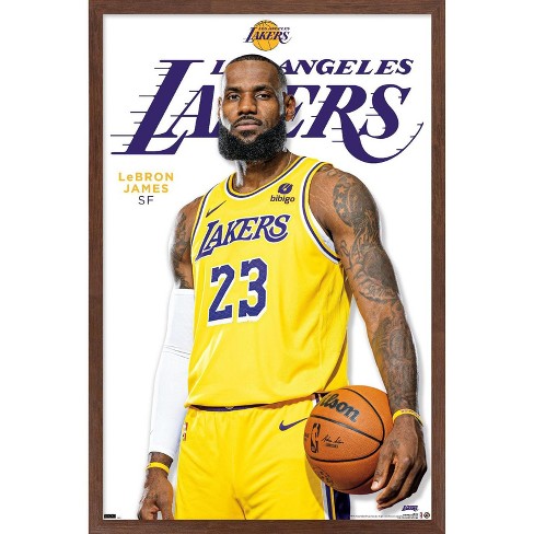 Los Angeles Lakers Official NBA Basketball Team Logo Poster