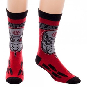 Bioworld Suicide Squad Deadshot Men's Crew Socks - 1 of 2