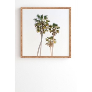 Bethany Young Photography California Palms Framed Wall Art Green - Deny Designs - 1 of 4