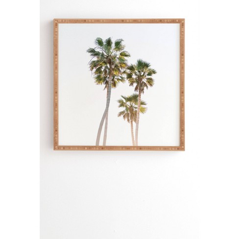 Bethany Young Photography California Palms Framed Wall Art Green - Deny Designs - image 1 of 4