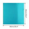 INSPIRE CHIC Women's Solid Color Satin Large Square Scarf Neckerchief Bandanas 35"x35" - 3 of 4