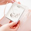 Pavilion Gift Company - Daughter Rose Water Opal Crystal - 16.5"-20.5" Engraved Rhodium Plated Austrian Element Necklace - Necklaces - 4 of 4