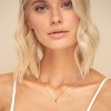 18K Gold Plated Initial Necklace - A-Z Dainty Letter Pendant for Women & Girls - 4 of 4