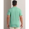 INSPIRE CHIC Men's Short Sleeve Lightweight Regular Fit Casual Business Work Solid Polo Shirts - 3 of 4