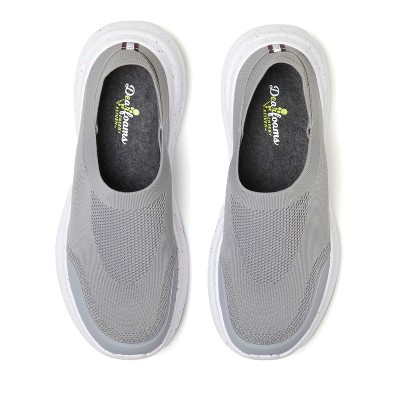Dearfoams Men's Knox Collapsible Heel Slip-On Sneaker - Sleet Size 10 — фото 4