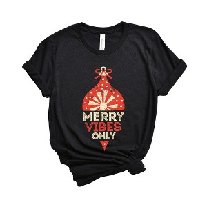 Simply Sage Market Women's Merry Vibes Only Short Sleeve Graphic Tee - 1 of 4