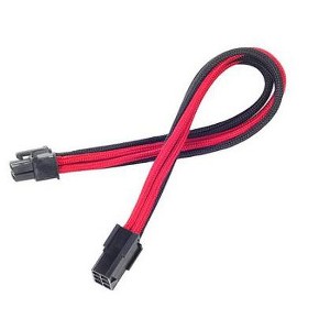 SilverStone Technology  ATX 24pin to MB-24pin(300mm) Power Cable Extneder Bicolor- Black & Blue - 1 of 4