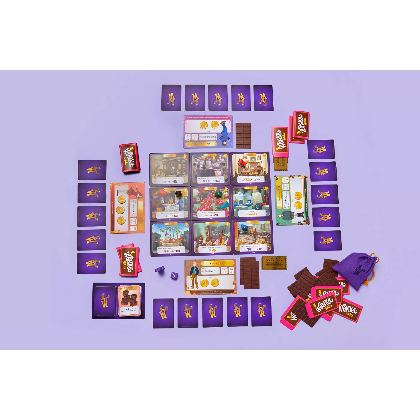 The Golden Ticket Game Willy Wonka and the Chocolate Factory Board Game - image 5 of 9
