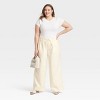 Women's High-Rise Wide Leg Chino Pants - A New Day™ - 3 of 3