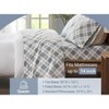LISM 100% Cotton Sheet,Soft Cold Weather Bedding Set - 4 of 4