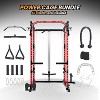 ODK 2000 LBS Power Cage,Multi-Function Power Rack with Cable Cross-Over System,Squat Rack with LAT Pull Down System for Home Gym - 4 of 4