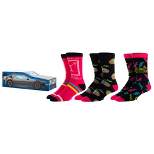 Back To The Future 3 Pair Pack Crew Socks