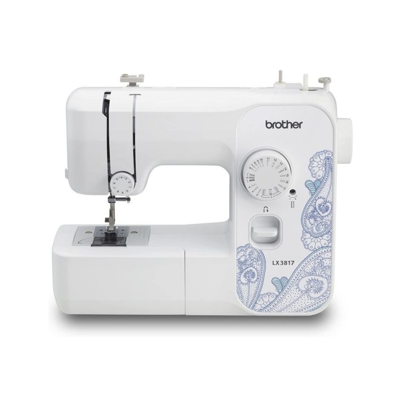 Brother RLX3817 17-Stitch Full-Size Sewing Machine (White, Renewed), 1 of 4