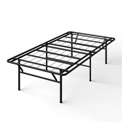 16" Gene Steel Deluxe SmartBase Frame Black - Zinus