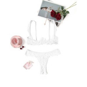 Avidlove Lingerie Set for Women Lace Bra and Panty Sets Underwire Push ...