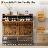 COZONY Shoe Cabinet with Flip Drawers, Freestanding Storage Organizer with Metal Legs, Modern Entryway Shoe Rack with Dry Wet Separation - 3 of 4