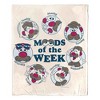 Hasbro Mr. Potato Head Weekly Mood Silk Touch Throw Blanket 50x60 Inches - 3 of 4
