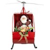 Northlight Lighted and Musical Santa Claus Helicopter Christmas Decoration - 31" - 3 of 4