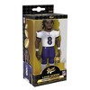 Funko Baltimore Ravens NFL Funko Gold 12 Inch Vinyl Figure | Lamar Jackson Chase - 3 of 3